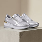 Metallic Silver