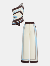 Cream/Brown