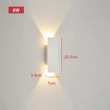 20 cm white housing – 6 W