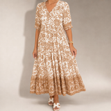 Tan Floral