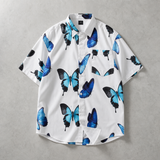 White Butterfly Print