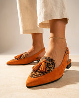 Orange & Leopard