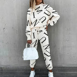 White with Letters