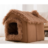 Brown Snow House