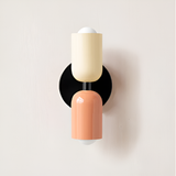 Beige / Pink & Black