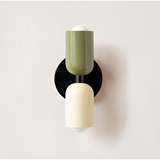 Green / Beige & Black
