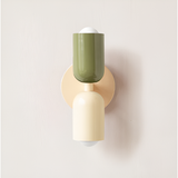 Green / Beige & Beige