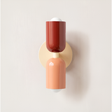 Red / Pink & Beige