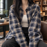 Navy Blue Plaid