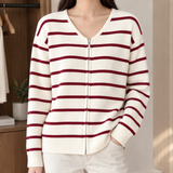 Cream Burgundy