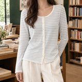 Striped Light Blue