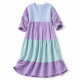Lilac Mint Stripe