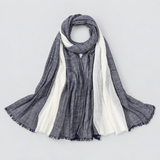 Navy Blue - White