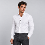 White (Black Buttons)