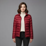 High Neck Burgundy