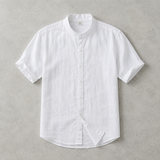 White (Stand Collar)