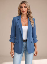 Blue Plain Sleeve