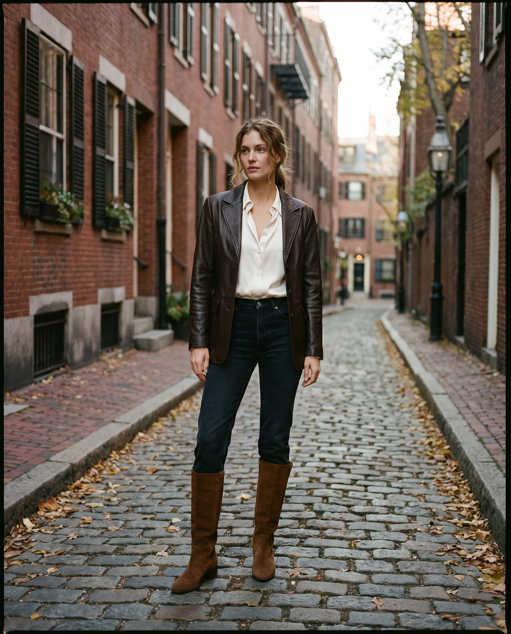 Cobblestone leather